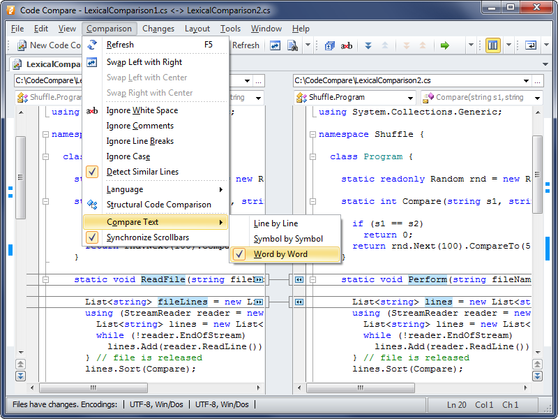 Code comparator tool free download for pc